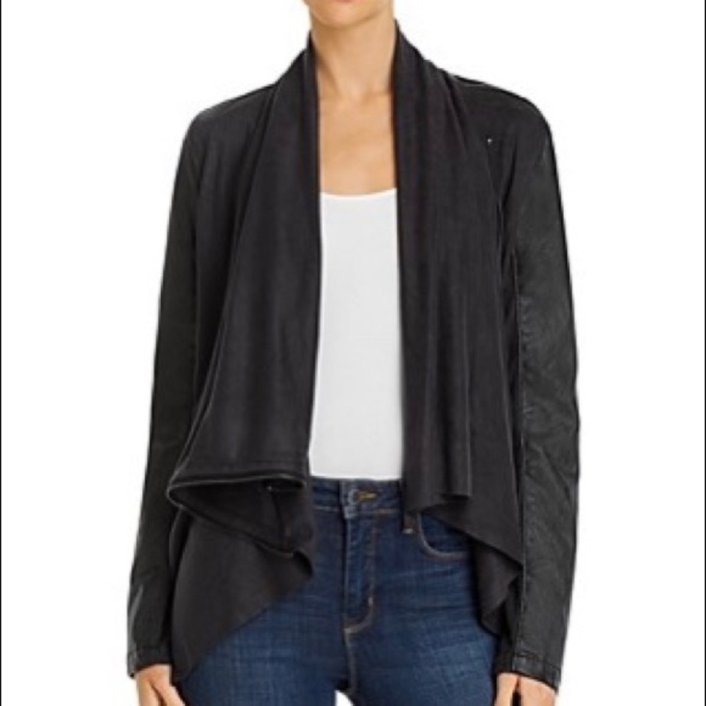 Blank NYC Drape Front Jacket